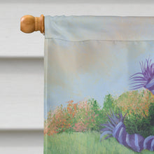 Load image into Gallery viewer, Westie Hot Rod Flag Canvas House Size PPP3209CHF