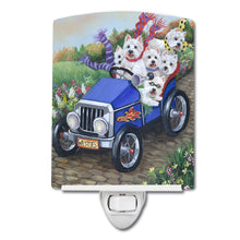 Load image into Gallery viewer, Westie Hot Rod Ceramic Night Light PPP3209CNL