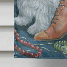 Load image into Gallery viewer, Westie in Mom's Closet Flag Canvas House Size PPP3211CHF