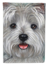 Load image into Gallery viewer, Westie Kissable Face Flag Canvas House Size PPP3212CHF