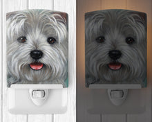 Load image into Gallery viewer, Westie Kissable Face Ceramic Night Light PPP3212CNL