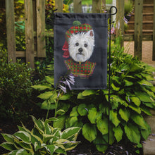 Load image into Gallery viewer, Westie Lad Plaid Garden Flag – Decorative Outdoor Yard Flag PPP3213GF