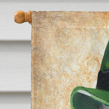 Load image into Gallery viewer, Westie St Patrick's Day Leprechaun Flag Canvas House Size PPP3214CHF