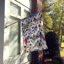 Load image into Gallery viewer, Westie Many Faces Flag Canvas House Size PPP3217CHF