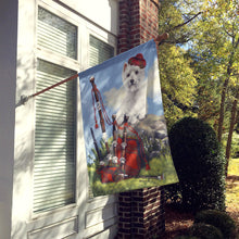 Load image into Gallery viewer, Westie Piper Flag Canvas House Size PPP3222CHF