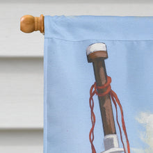 Load image into Gallery viewer, Westie Piper Flag Canvas House Size PPP3222CHF