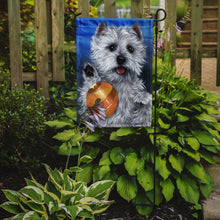 Load image into Gallery viewer, Westie Play Ball Garden Flag – Decorative Outdoor Yard Flag PPP3223GF