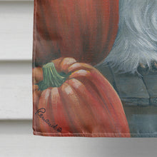 Load image into Gallery viewer, Westie Pumpkins Flag Canvas House Size PPP3224CHF