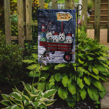 Load image into Gallery viewer, Westie Christmas Red Wagon Garden Flag – Decorative Outdoor Yard Flag PPP3227GF