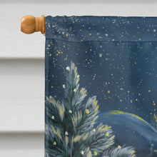 Load image into Gallery viewer, Westie Christmas Santa's Village Flag Canvas House Size PPP3228CHF