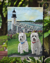 Load image into Gallery viewer, Westie Schooner &amp; Annie Garden Flag – Decorative Outdoor Yard Flag PPP3230GF