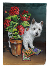 Load image into Gallery viewer, Westie Seedlings Flag Canvas House Size PPP3231CHF