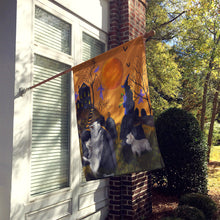 Load image into Gallery viewer, Westie Wicked Witch Flag Canvas House Size PPP3234CHF