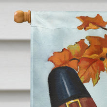 Load image into Gallery viewer, Westie Thanksgiving Pilgrims Flag Canvas House Size PPP3235CHF