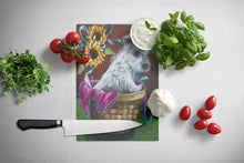 Load image into Gallery viewer, Westie Zoe and Sunflowers Glass Cutting Boards – Durable, Decorative Kitchen Art Large PPP3236LCB