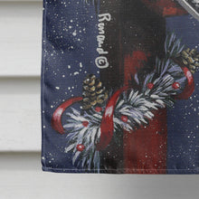 Load image into Gallery viewer, Westie Zoe's Christmas List Flag Canvas House Size PPP3237CHF