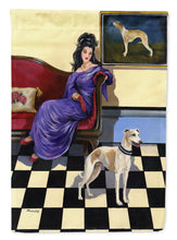 Load image into Gallery viewer, Whippet Elegance and Grace Flag Canvas House Size PPP3238CHF