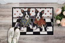 Load image into Gallery viewer, Boston Terrier Puppy Love Doormat - 18x27 Decorative Floor Mat – Indoor/Outdoor Rug with Artistic Flair PPP3249MAT