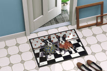 Load image into Gallery viewer, Boston Terrier Puppy Love Doormat - 18x27 Decorative Floor Mat – Indoor/Outdoor Rug with Artistic Flair PPP3249MAT