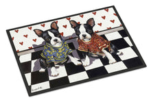 Load image into Gallery viewer, Boston Terrier Puppy Love Doormat - 18x27 Decorative Floor Mat – Indoor/Outdoor Rug with Artistic Flair PPP3249MAT