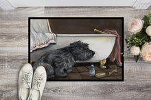 Load image into Gallery viewer, Cairn Terrier Bath Time Doormat - 24x36 Decorative Floor Mat – Indoor/Outdoor Rug with Artistic Flair PPP3250JMAT
