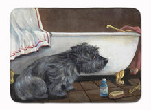 Load image into Gallery viewer, Cairn Terrier Bath Time Machine Washable Memory Foam Mat PPP3250RUG