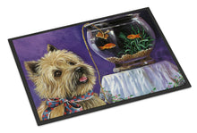 Load image into Gallery viewer, Cairn Terrier Gone Fishing Doormat - 24x36 Decorative Floor Mat – Indoor/Outdoor Rug with Artistic Flair PPP3252JMAT