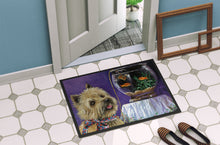Load image into Gallery viewer, Cairn Terrier Gone Fishing Doormat - 18x27 Decorative Floor Mat – Indoor/Outdoor Rug with Artistic Flair PPP3252MAT