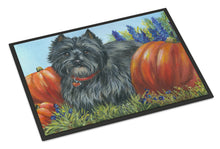 Load image into Gallery viewer, Cairn Terrier Mom's Pumpkins Doormat - 18x27 Decorative Floor Mat – Indoor/Outdoor Rug with Artistic Flair PPP3253MAT