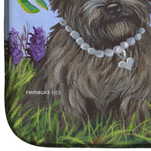 Load image into Gallery viewer, Cairn Terrier Sisters Dish Drying Mat – Absorbent, Artistic Kitchen Essentials PPP3254DDM