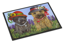 Load image into Gallery viewer, Cairn Terrier Sisters Doormat - 18x27 Decorative Floor Mat – Indoor/Outdoor Rug with Artistic Flair PPP3254MAT