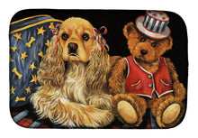 Load image into Gallery viewer, Cocker Spaniel Annie and Henri Dish Drying Mat – Absorbent, Artistic Kitchen Essentials PPP3256DDM