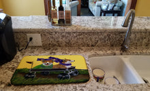 Load image into Gallery viewer, Corgi Express Dish Drying Mat – Absorbent, Artistic Kitchen Essentials PPP3257DDM