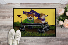 Load image into Gallery viewer, Corgi Express Doormat - 18x27 Decorative Floor Mat – Indoor/Outdoor Rug with Artistic Flair PPP3257MAT