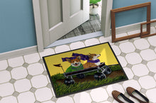 Load image into Gallery viewer, Corgi Express Doormat - 18x27 Decorative Floor Mat – Indoor/Outdoor Rug with Artistic Flair PPP3257MAT