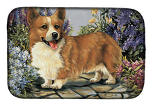 Load image into Gallery viewer, Corgi Garden Georgi Dish Drying Mat – Absorbent, Artistic Kitchen Essentials PPP3258DDM