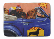 Load image into Gallery viewer, Dachshund Dachsmobile Machine Washable Memory Foam Mat PPP3259RUG