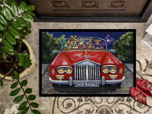 Load image into Gallery viewer, Jack Russell Evening Cruise Doormat - 18x27 Decorative Floor Mat – Indoor/Outdoor Rug with Artistic Flair PPP3262MAT