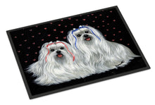 Load image into Gallery viewer, Maltese Sweethearts Doormat - 24x36 Decorative Floor Mat – Indoor/Outdoor Rug with Artistic Flair PPP3263JMAT