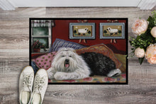 Load image into Gallery viewer, Old English Sheepdog Sweet Dreams Doormat - 24x36 Decorative Floor Mat – Indoor/Outdoor Rug with Artistic Flair PPP3266JMAT