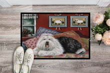 Load image into Gallery viewer, Old English Sheepdog Sweet Dreams Doormat - 18x27 Decorative Floor Mat – Indoor/Outdoor Rug with Artistic Flair PPP3266MAT