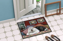 Load image into Gallery viewer, Old English Sheepdog Sweet Dreams Doormat - 18x27 Decorative Floor Mat – Indoor/Outdoor Rug with Artistic Flair PPP3266MAT