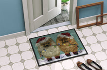 Load image into Gallery viewer, Pomeranian Christmas Lighten Up Doormat - 18x27 Decorative Floor Mat – Indoor/Outdoor Rug with Artistic Flair PPP3267MAT
