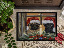 Load image into Gallery viewer, Pug Christmas Anticipation Doormat - 18x27 Decorative Floor Mat – Indoor/Outdoor Rug with Artistic Flair PPP3268MAT
