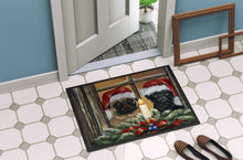 Load image into Gallery viewer, Pug Christmas Anticipation Doormat - 18x27 Decorative Floor Mat – Indoor/Outdoor Rug with Artistic Flair PPP3268MAT