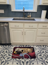 Load image into Gallery viewer, Pug Goodnight Sweetheart Machine Washable Memory Foam Mat PPP3269RUG