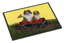 Load image into Gallery viewer, Sheltie Sheepdog Express Doormat - 18x27 Decorative Floor Mat – Indoor/Outdoor Rug with Artistic Flair PPP3272MAT