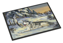 Load image into Gallery viewer, Siberian Husky Winterscape Doormat - 24x36 Decorative Floor Mat – Indoor/Outdoor Rug with Artistic Flair PPP3274JMAT