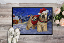 Load image into Gallery viewer, Wheaten Terrier Christmas Doormat - 18x27 Decorative Floor Mat – Indoor/Outdoor Rug with Artistic Flair PPP3275MAT