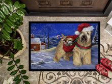 Load image into Gallery viewer, Wheaten Terrier Christmas Doormat - 18x27 Decorative Floor Mat – Indoor/Outdoor Rug with Artistic Flair PPP3275MAT